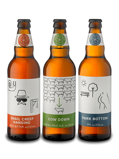 Mixed Case Of Stone Daisy Bottled Beer x 12 (four of each)